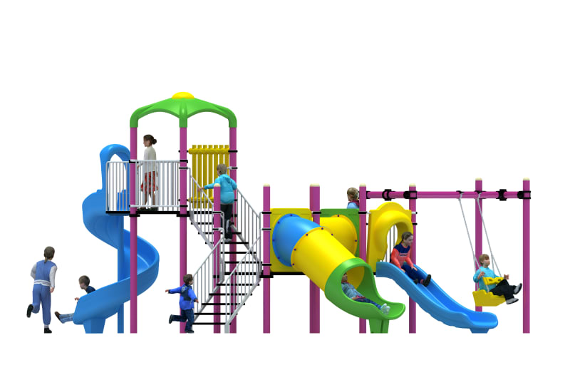 Klasik Seri Oyun Grubu B-PRK-01 PRK-08 | Metal Oyun Grupları | Erse Kent Mobilyaları